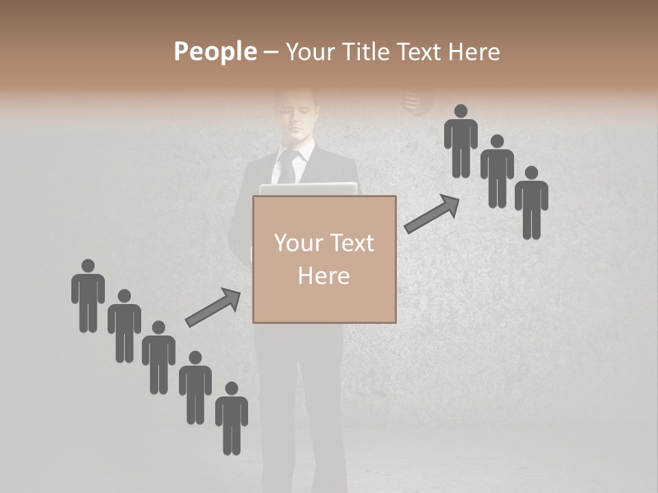 Media Success Sign PowerPoint Template