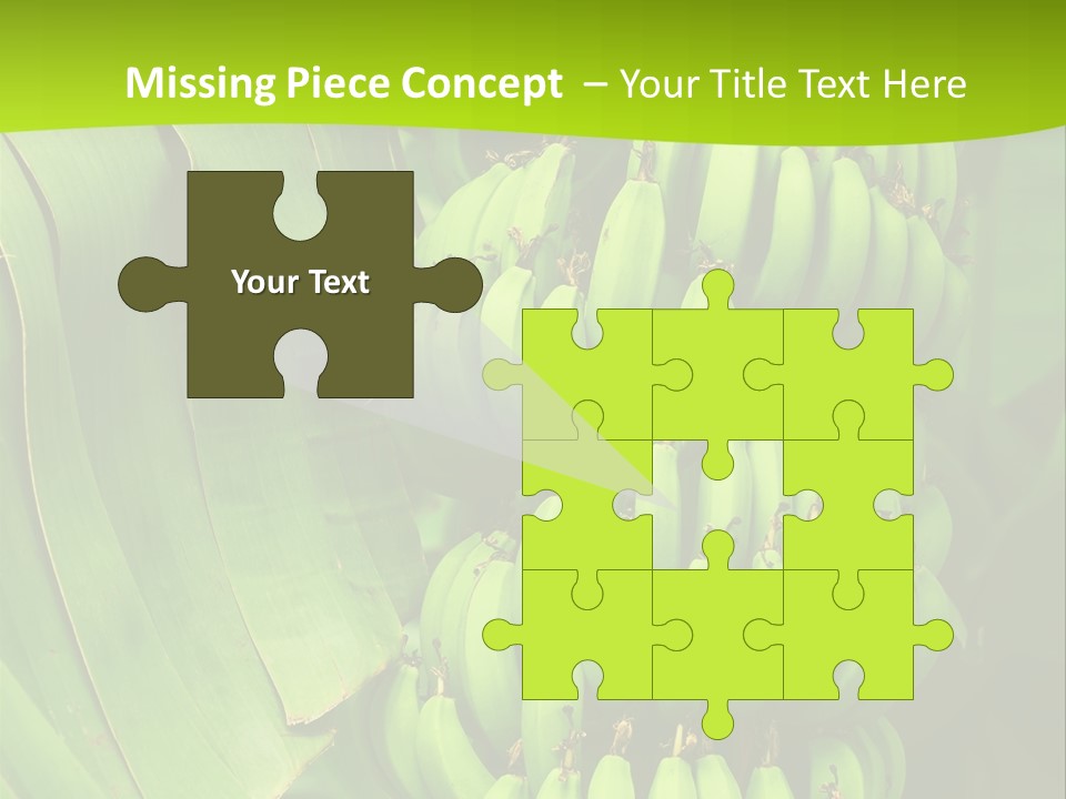 Produce Green Vegetarian PowerPoint Template