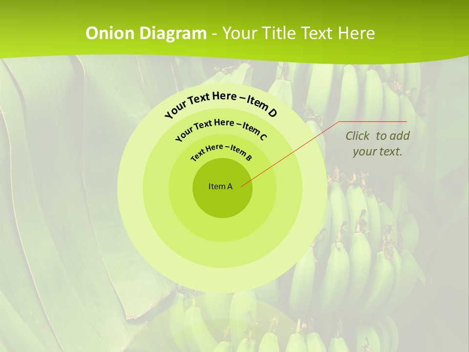Produce Green Vegetarian PowerPoint Template