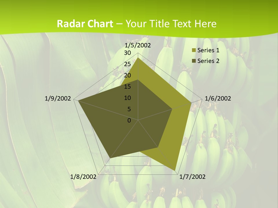 Produce Green Vegetarian PowerPoint Template