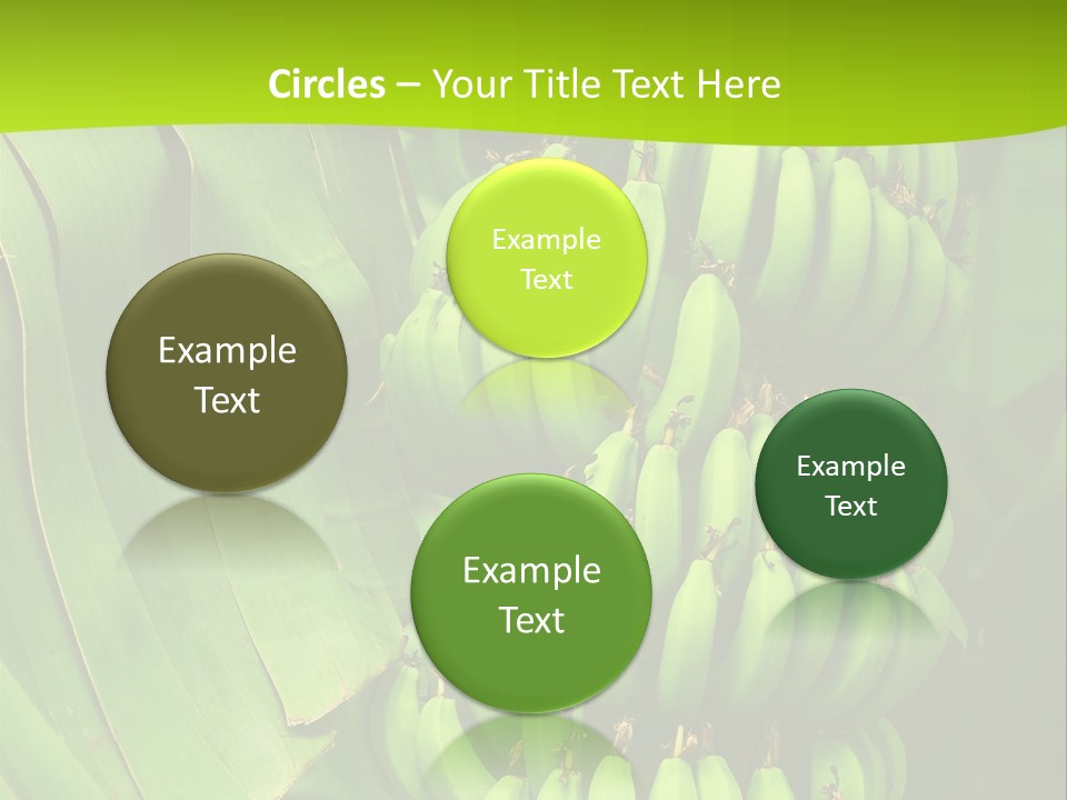 Produce Green Vegetarian PowerPoint Template