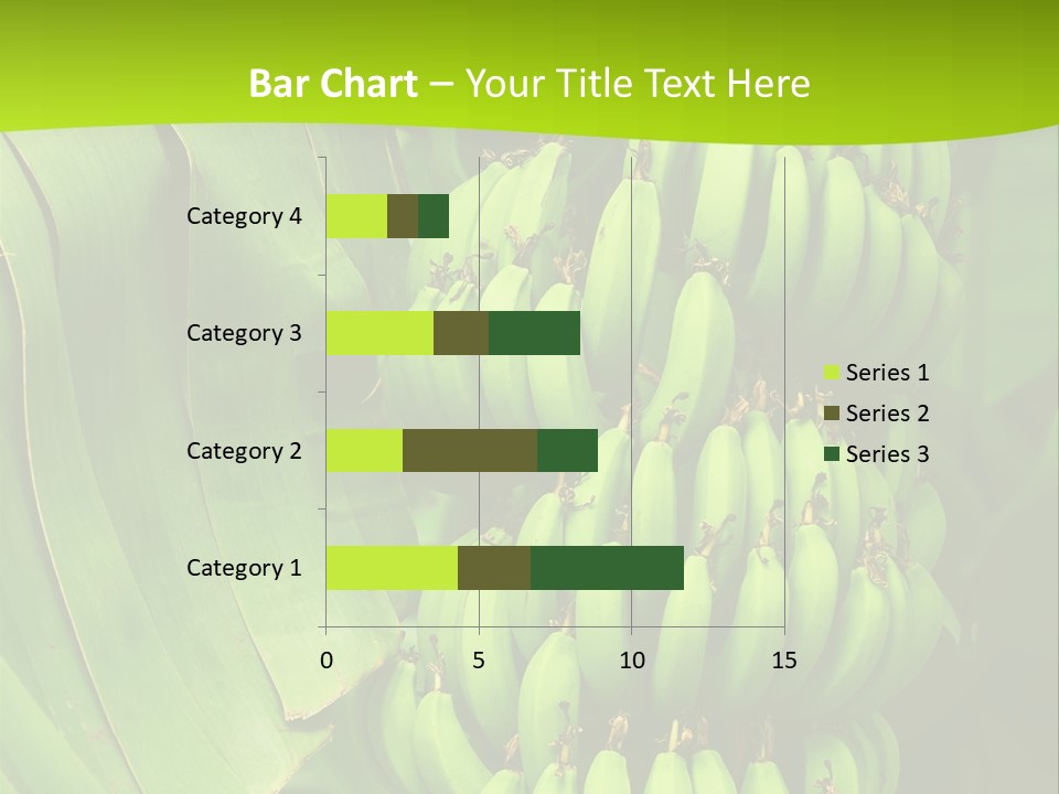 Produce Green Vegetarian PowerPoint Template