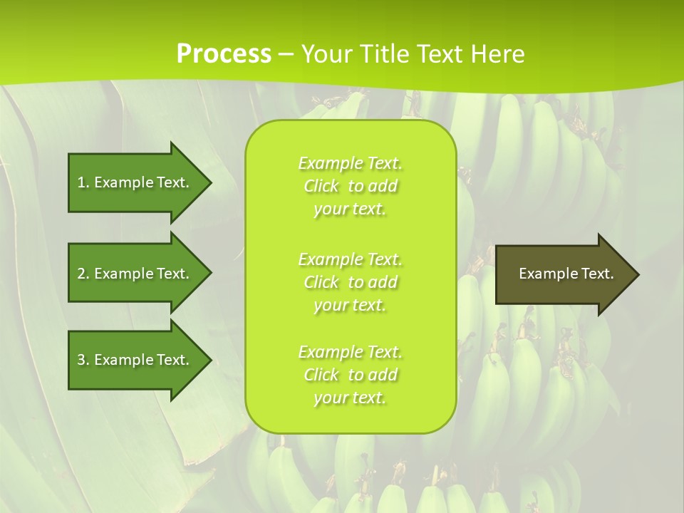 Produce Green Vegetarian PowerPoint Template