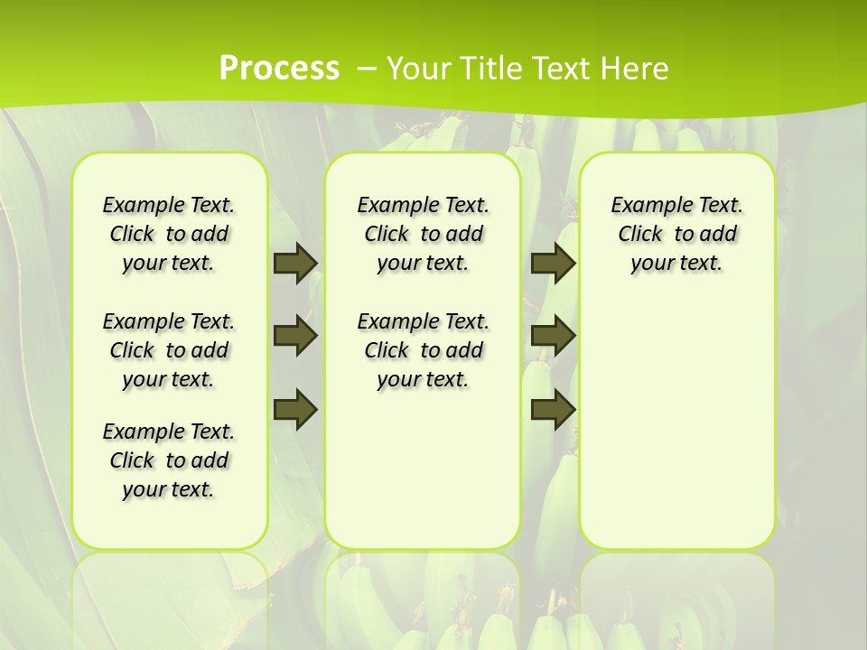 Produce Green Vegetarian PowerPoint Template