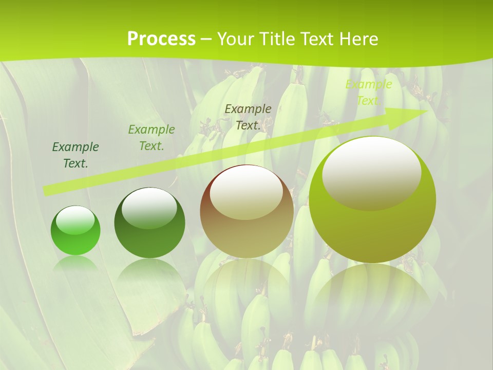 Produce Green Vegetarian PowerPoint Template