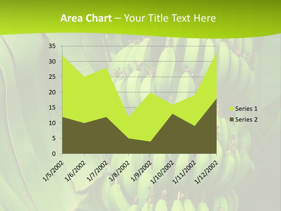 Produce Green Vegetarian PowerPoint Template