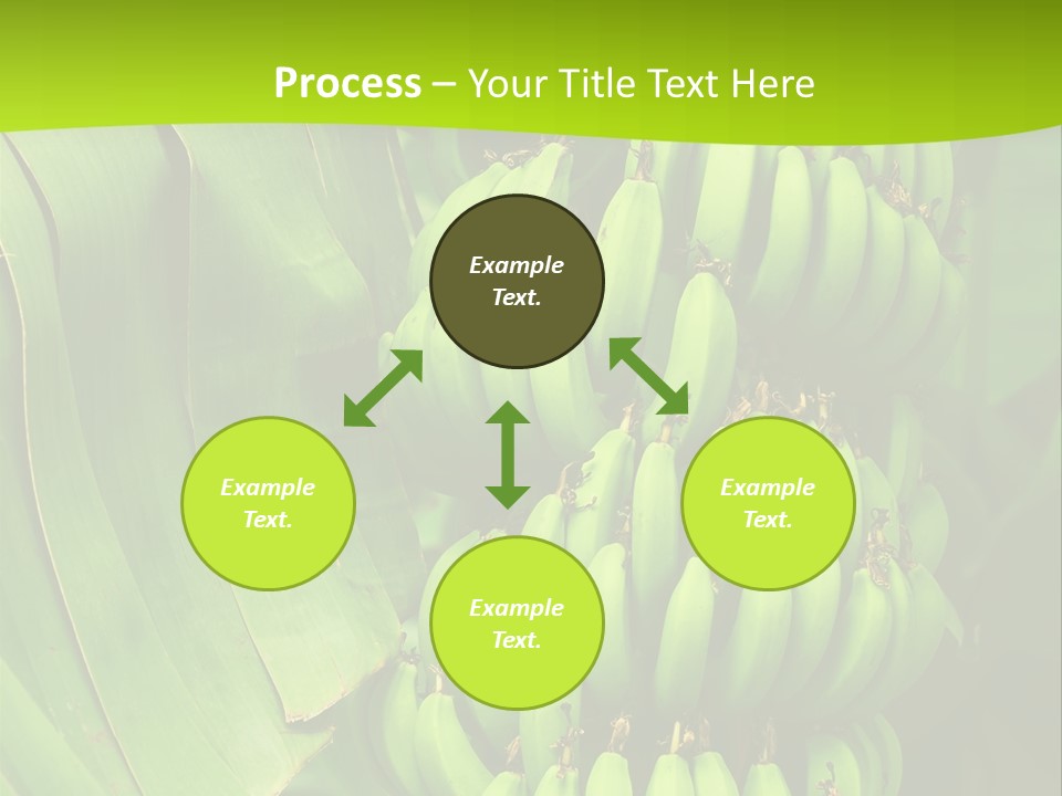 Produce Green Vegetarian PowerPoint Template