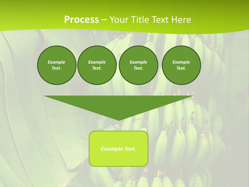 Produce Green Vegetarian PowerPoint Template
