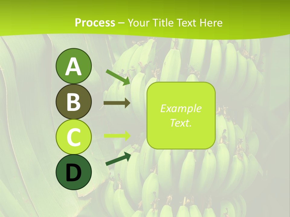 Produce Green Vegetarian PowerPoint Template