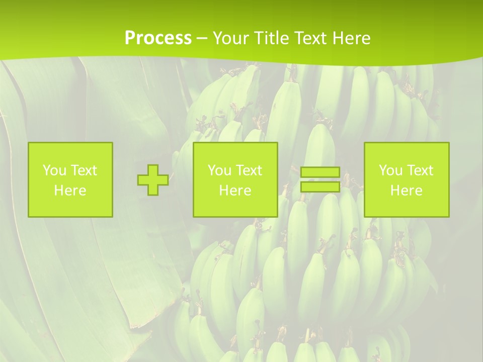 Produce Green Vegetarian PowerPoint Template