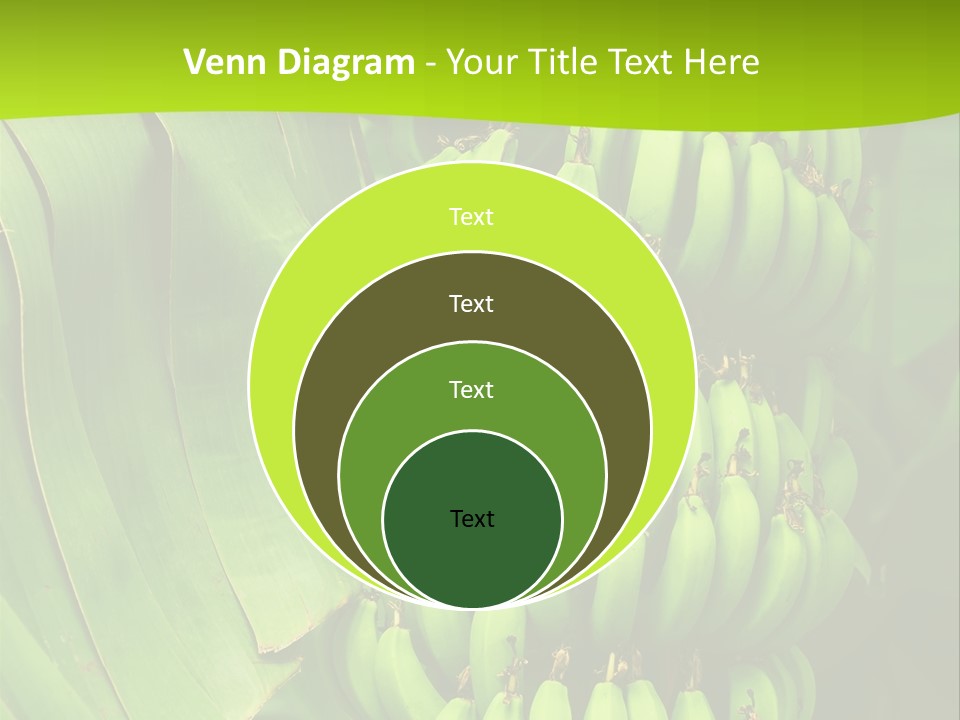 Produce Green Vegetarian PowerPoint Template