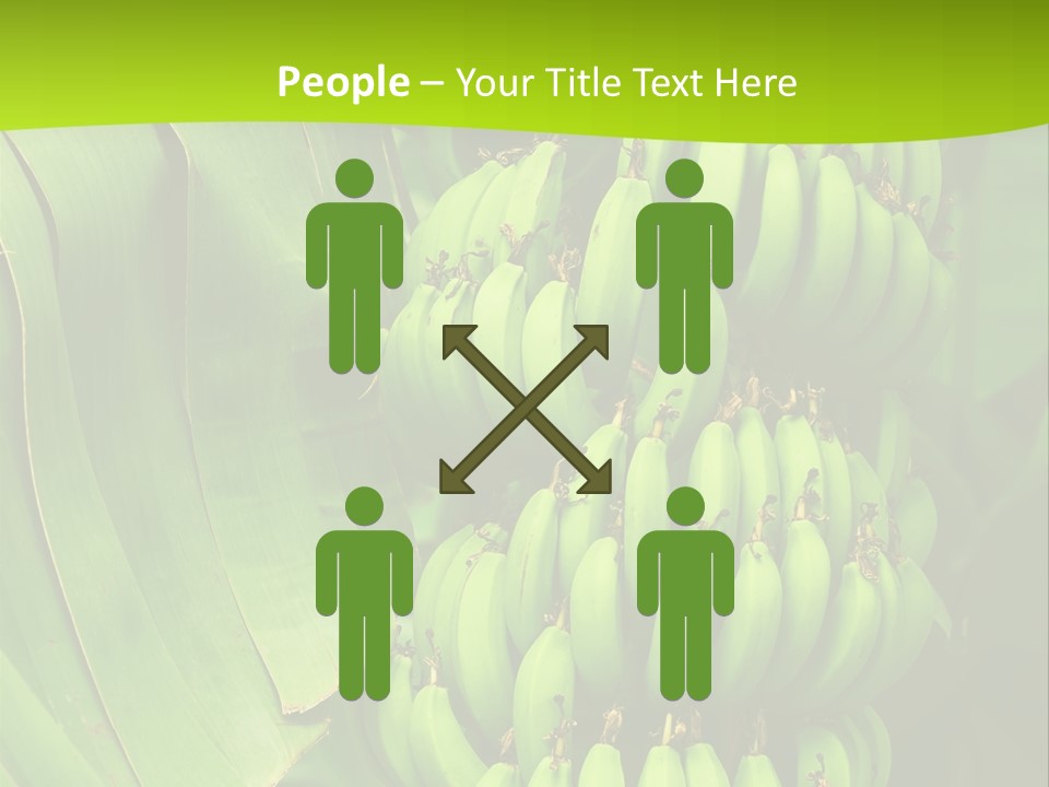 Produce Green Vegetarian PowerPoint Template