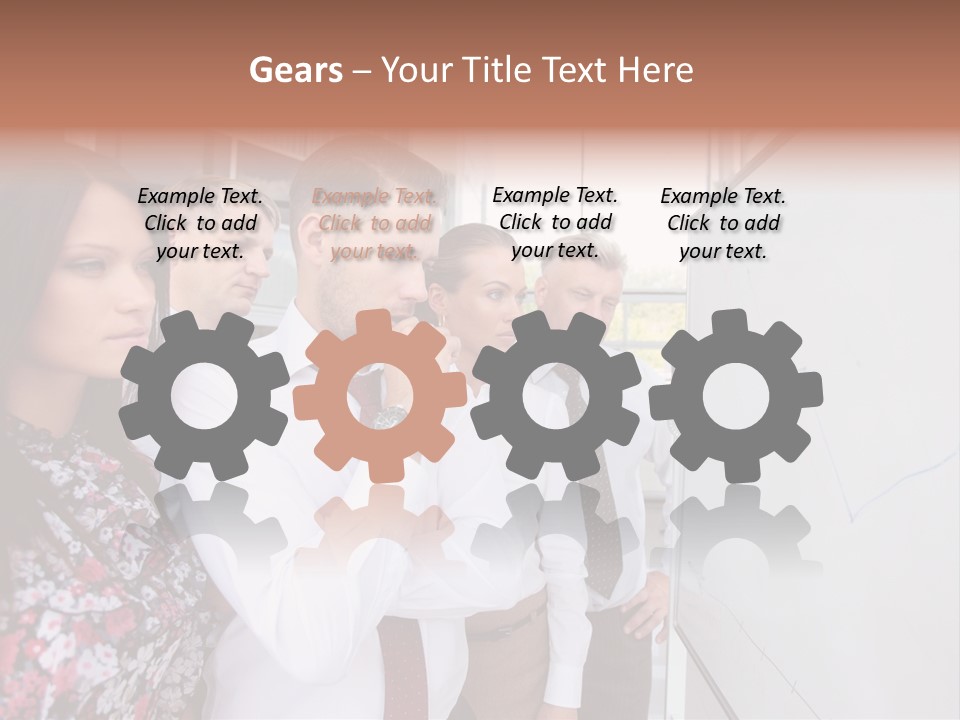 Leadership Job Success PowerPoint Template