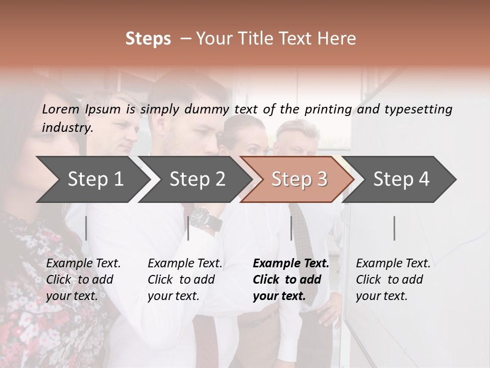 Leadership Job Success PowerPoint Template