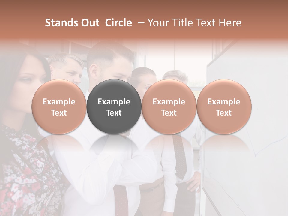 Leadership Job Success PowerPoint Template