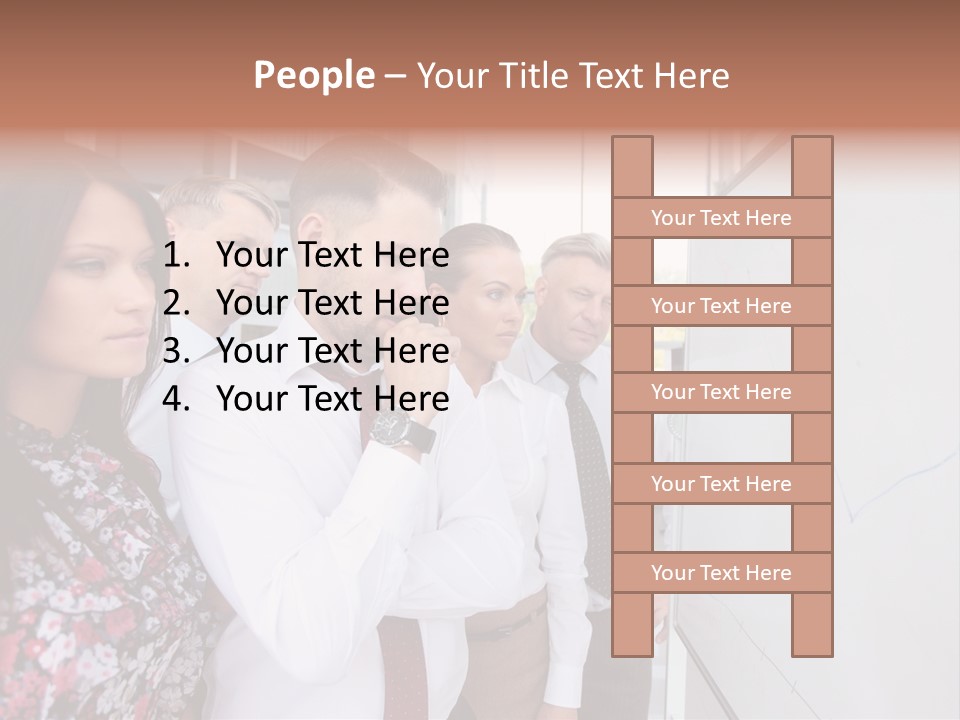 Leadership Job Success PowerPoint Template