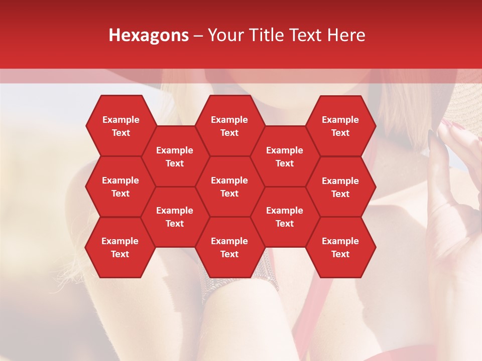 Pretty Red Outdoor PowerPoint Template