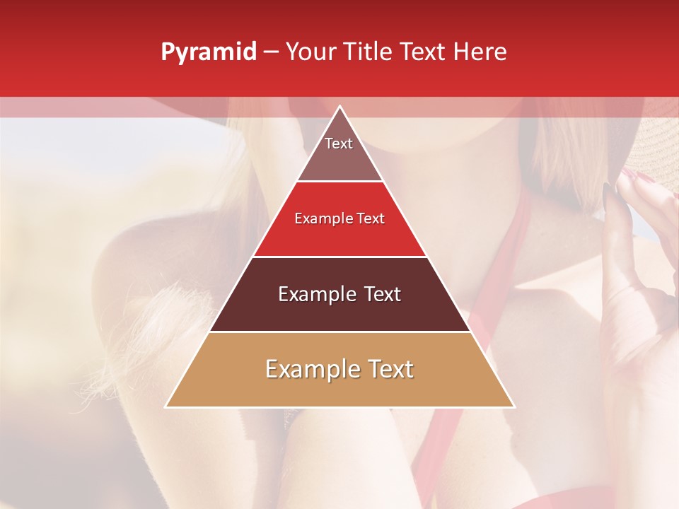 Pretty Red Outdoor PowerPoint Template