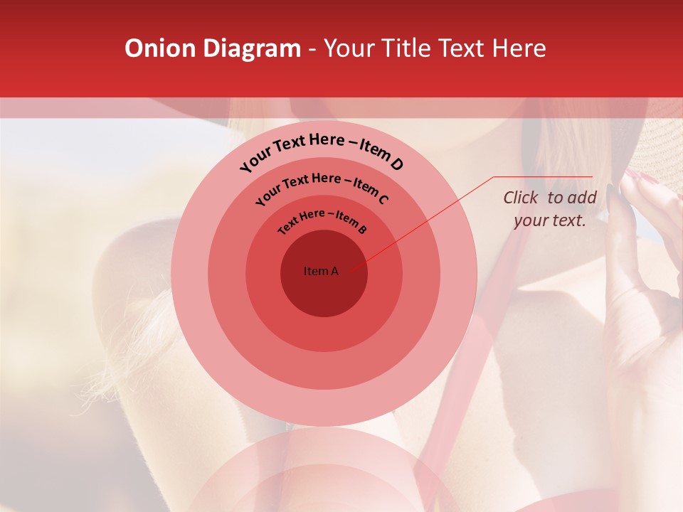 Pretty Red Outdoor PowerPoint Template