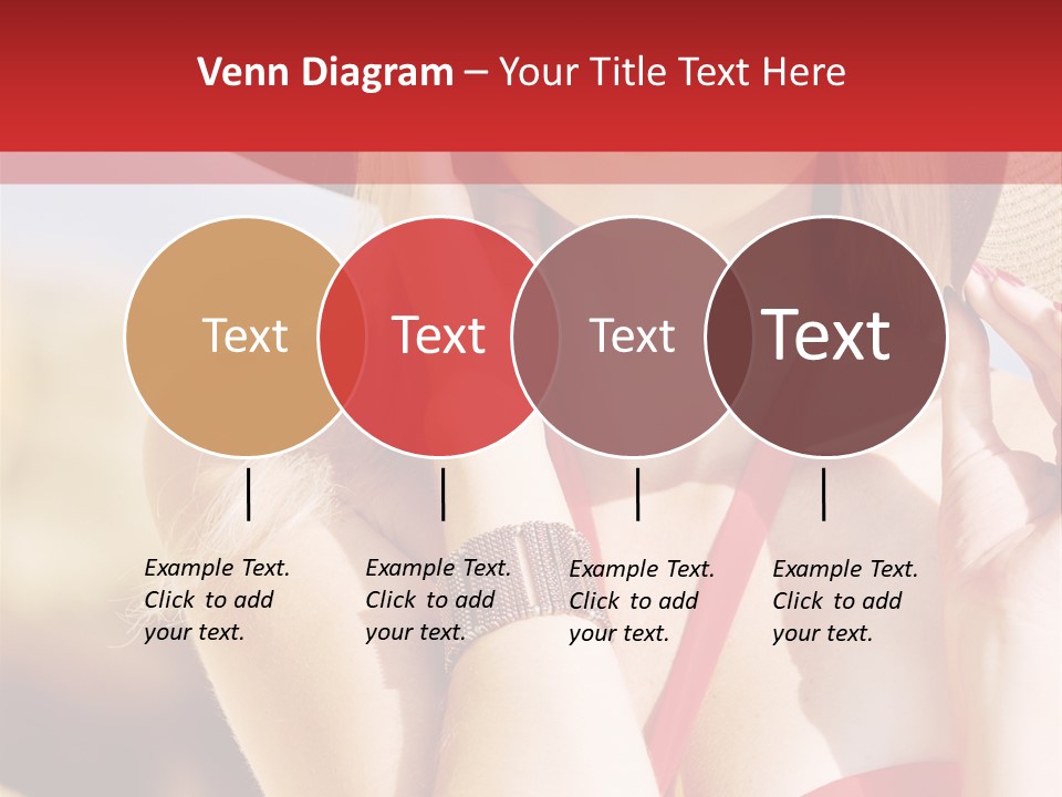 Pretty Red Outdoor PowerPoint Template