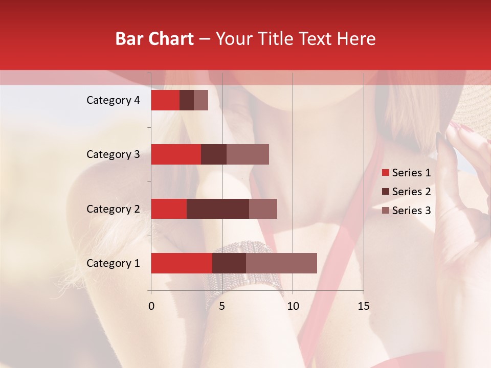 Pretty Red Outdoor PowerPoint Template