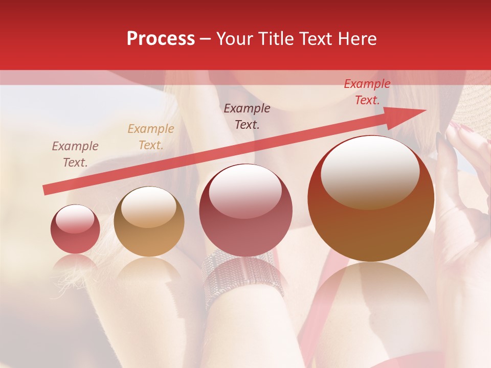 Pretty Red Outdoor PowerPoint Template