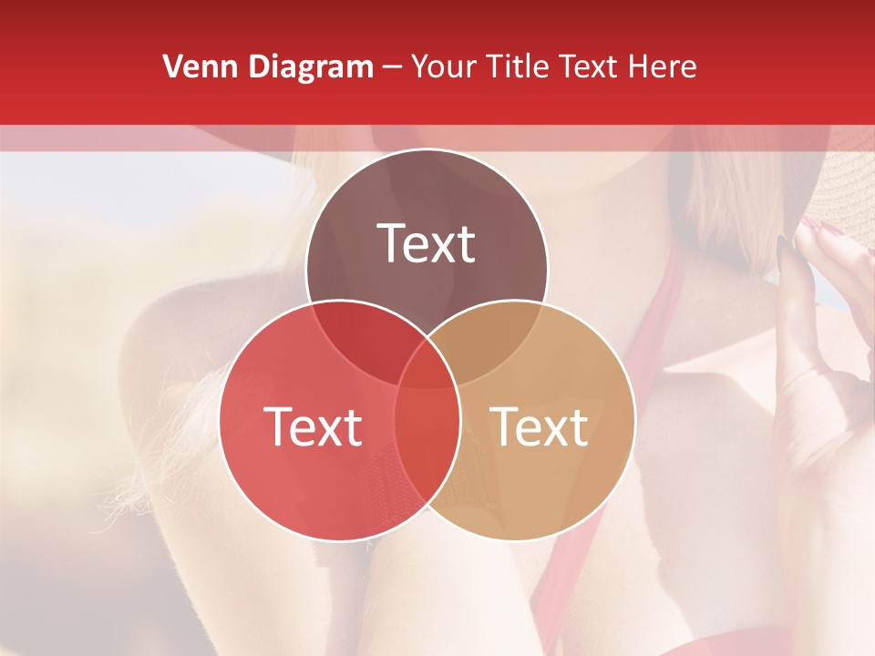 Pretty Red Outdoor PowerPoint Template