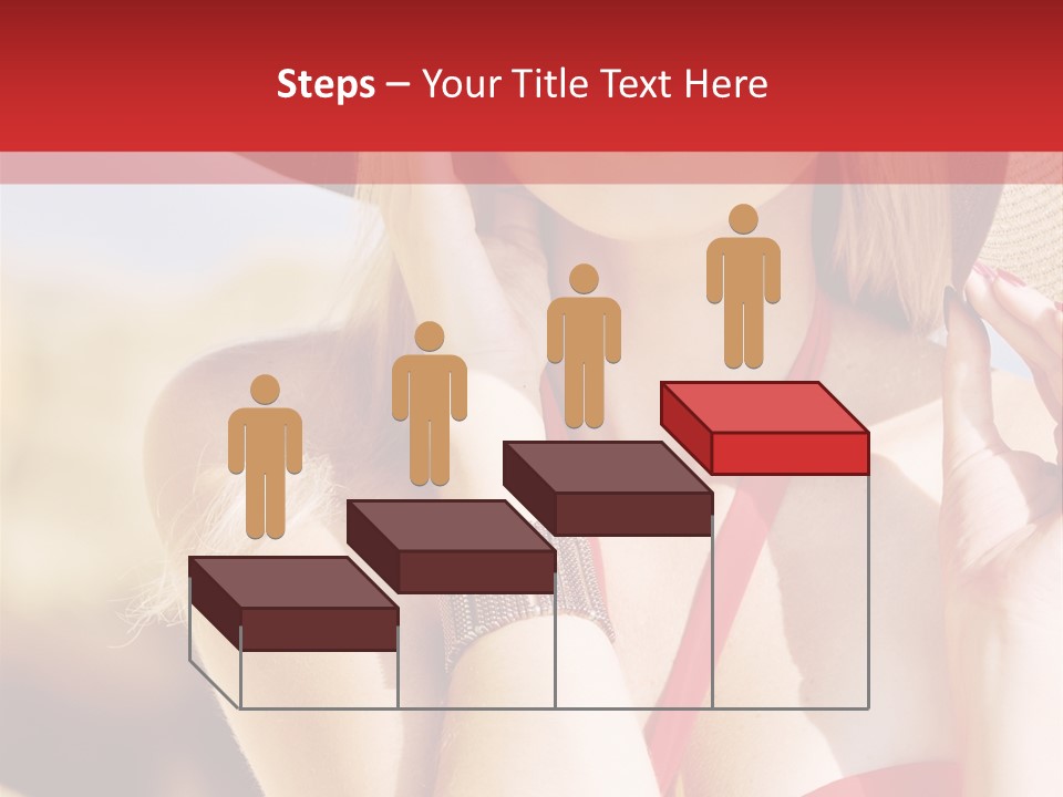 Pretty Red Outdoor PowerPoint Template