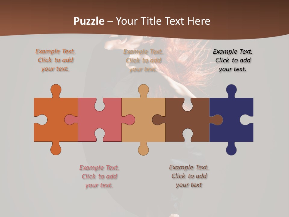 Woman Elegance Ballerina PowerPoint Template