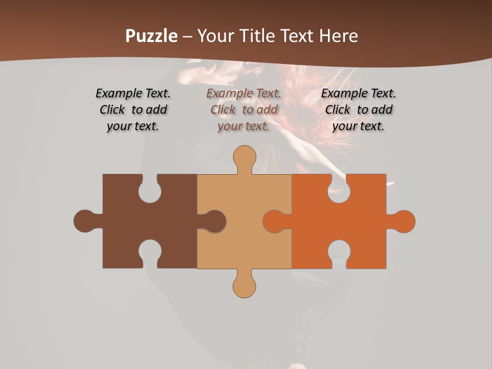 Woman Elegance Ballerina PowerPoint Template