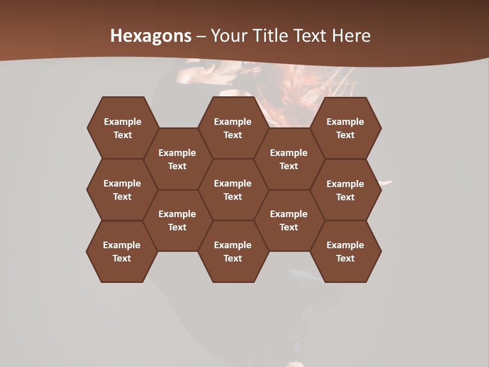 Woman Elegance Ballerina PowerPoint Template