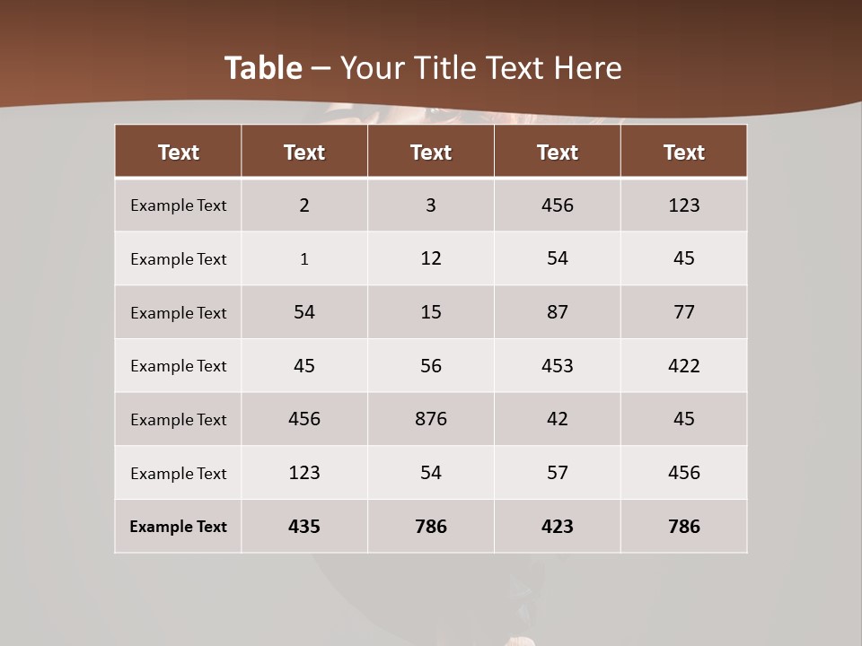 Woman Elegance Ballerina PowerPoint Template