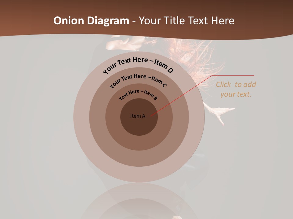 Woman Elegance Ballerina PowerPoint Template