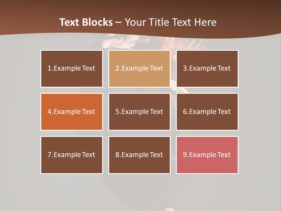 Woman Elegance Ballerina PowerPoint Template