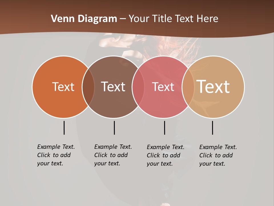 Woman Elegance Ballerina PowerPoint Template