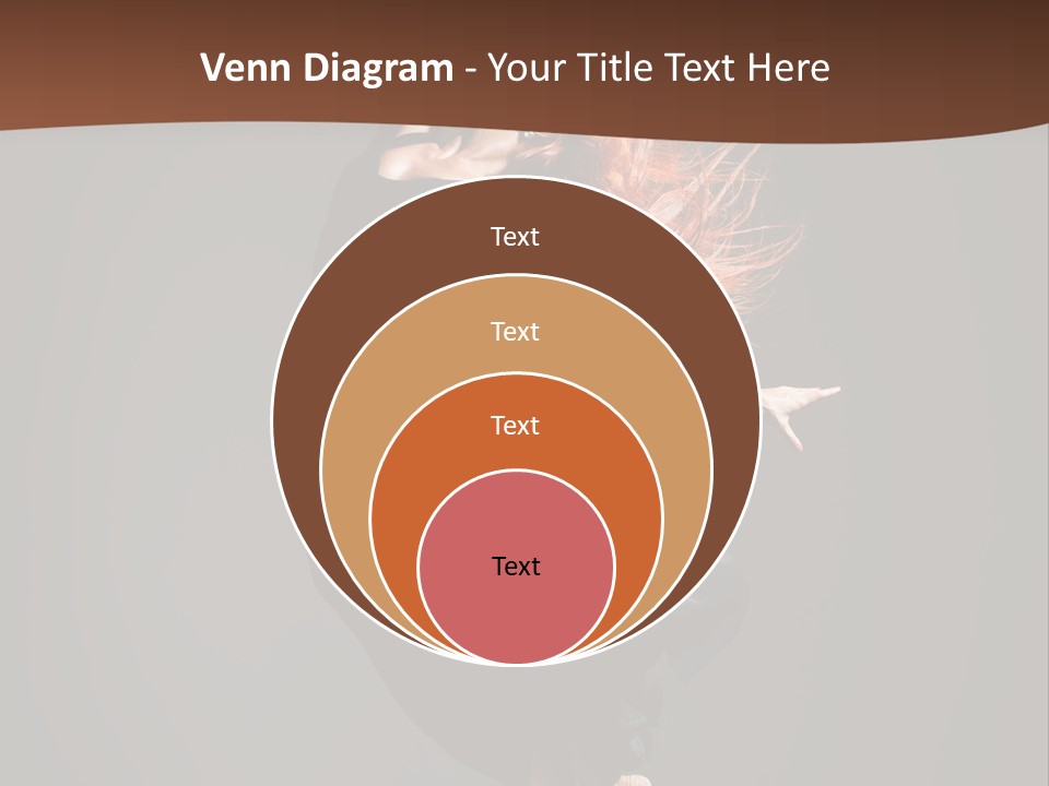 Woman Elegance Ballerina PowerPoint Template