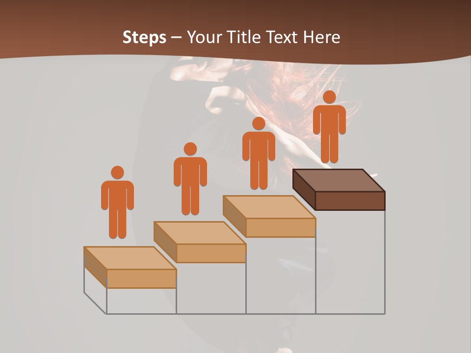 Woman Elegance Ballerina PowerPoint Template