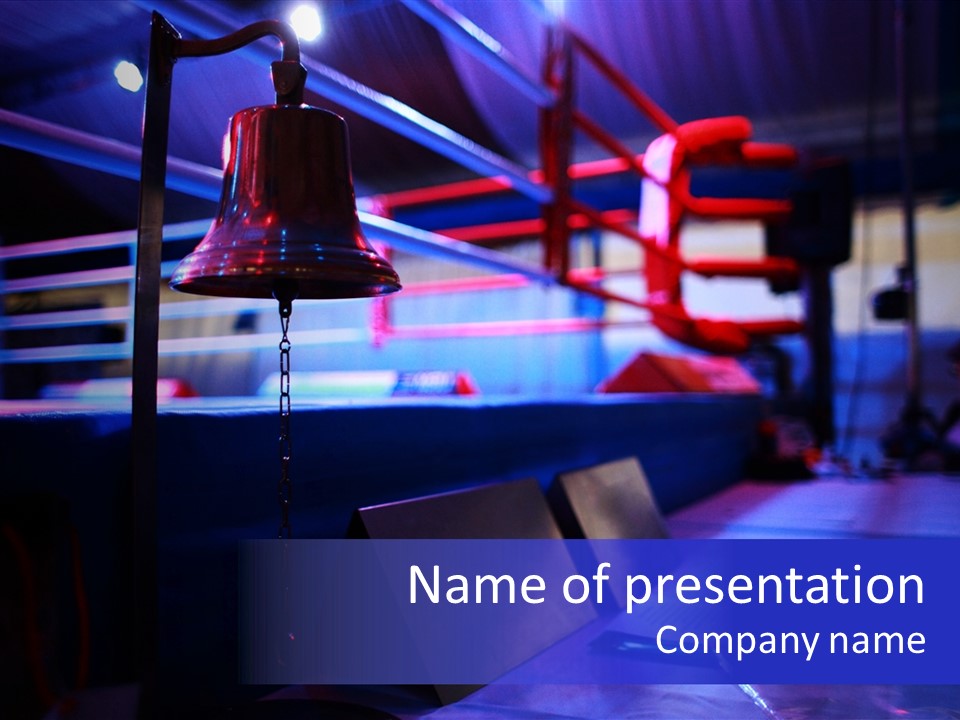 Nobody Competition Abstraction PowerPoint Template