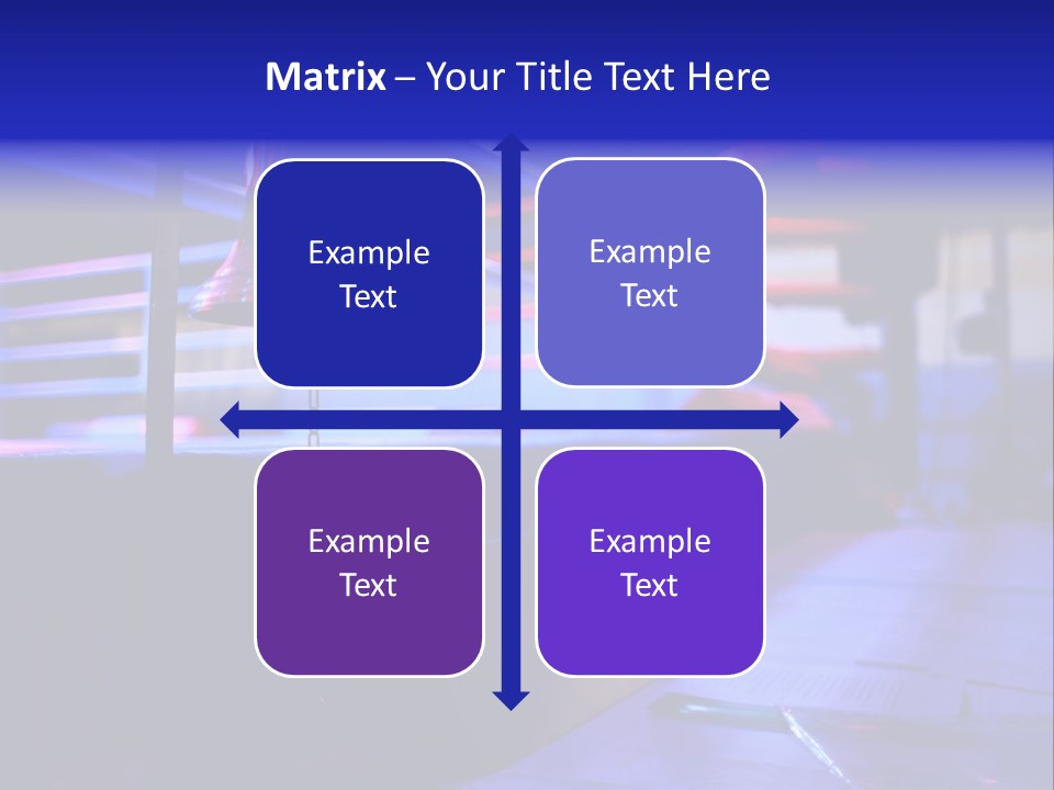 Nobody Competition Abstraction PowerPoint Template