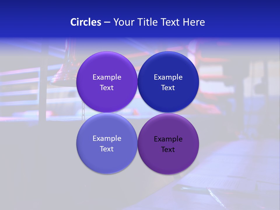 Nobody Competition Abstraction PowerPoint Template