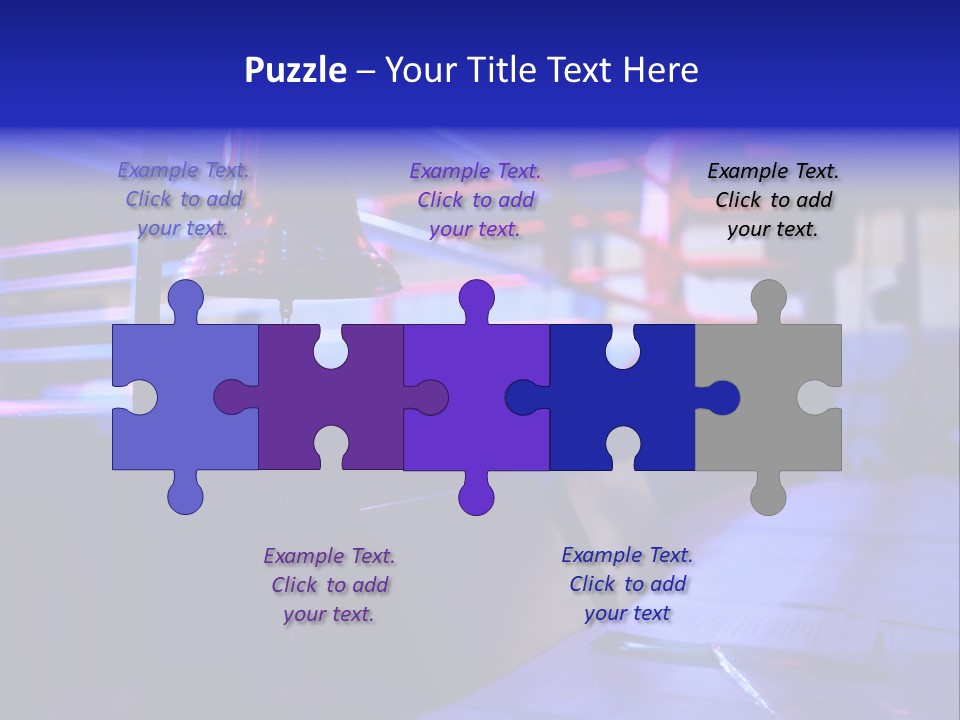 Nobody Competition Abstraction PowerPoint Template