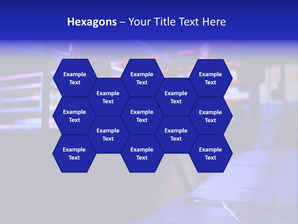 Nobody Competition Abstraction PowerPoint Template