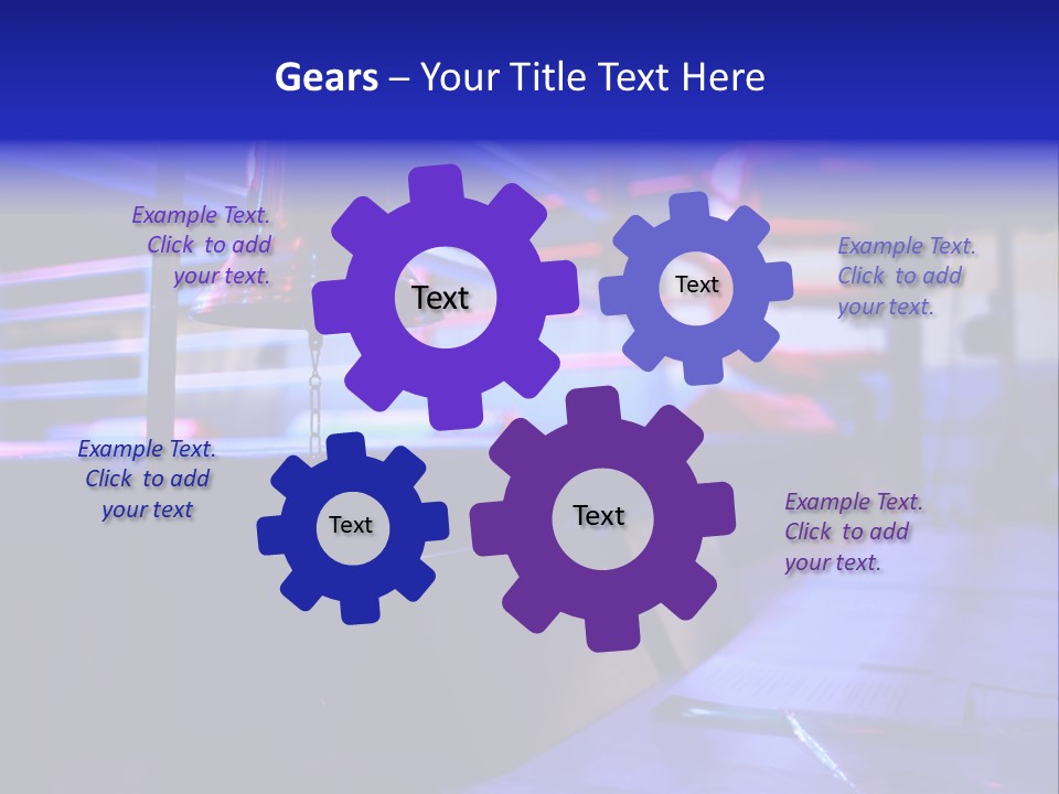 Nobody Competition Abstraction PowerPoint Template