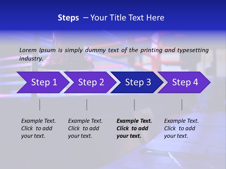 Nobody Competition Abstraction PowerPoint Template