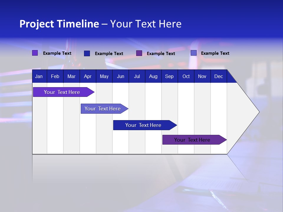 Nobody Competition Abstraction PowerPoint Template