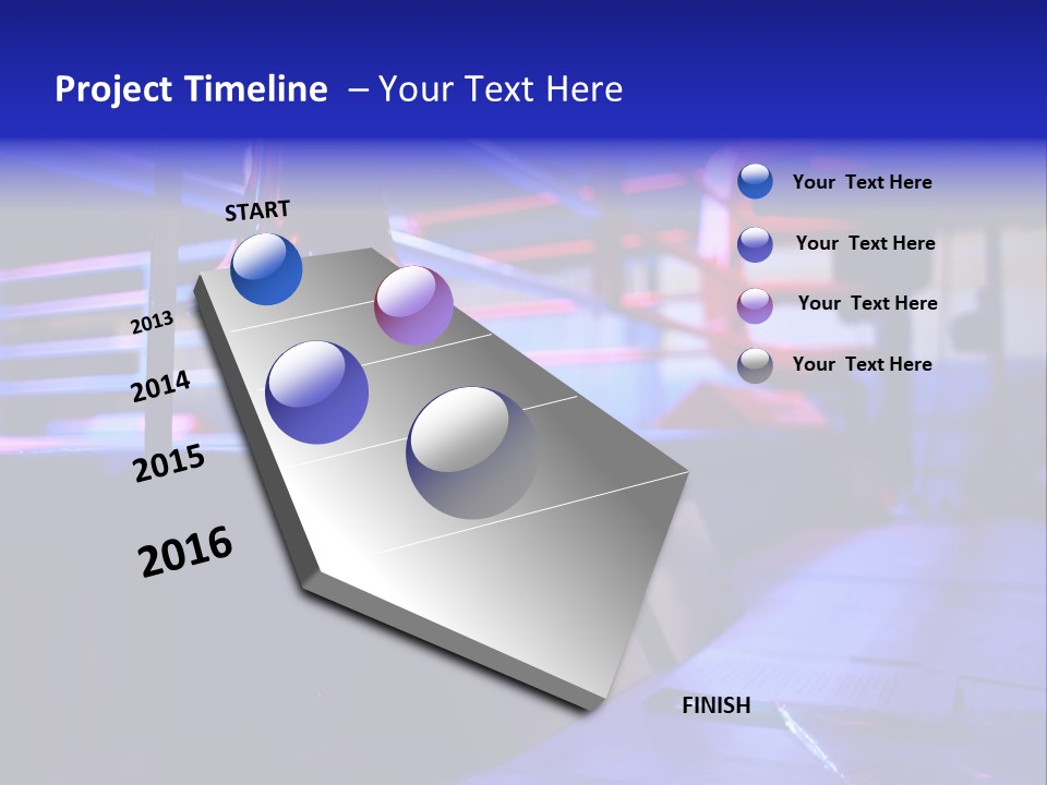 Nobody Competition Abstraction PowerPoint Template