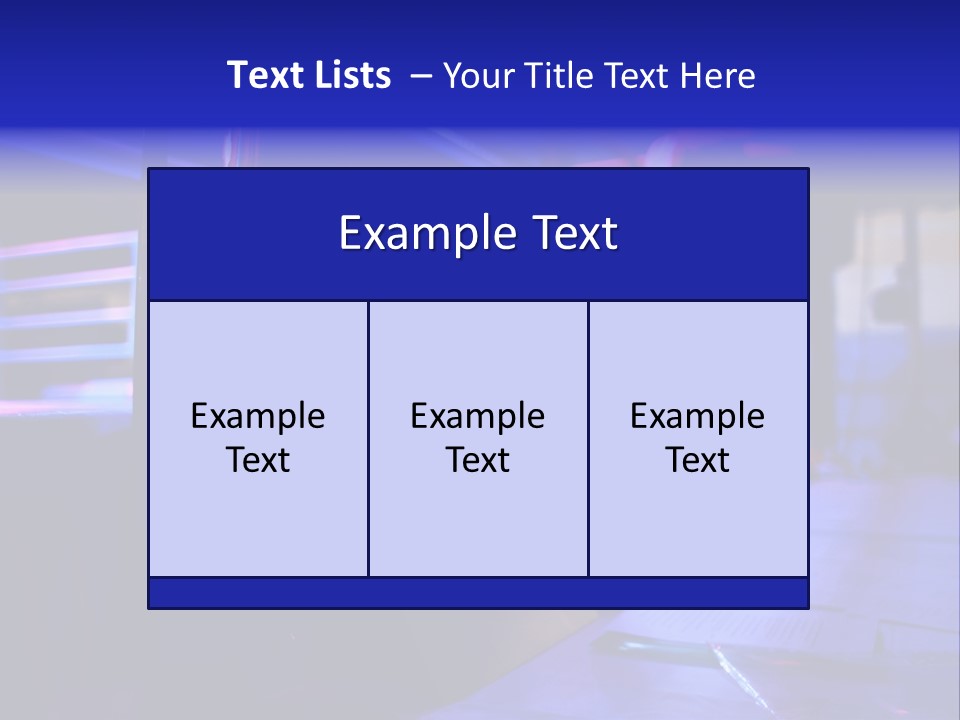 Nobody Competition Abstraction PowerPoint Template