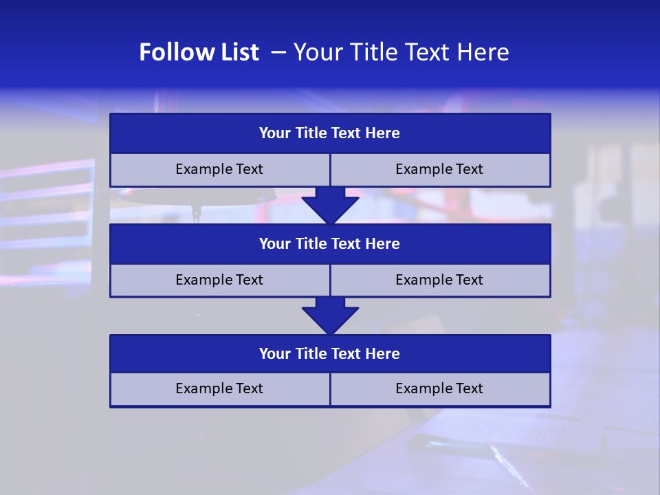Nobody Competition Abstraction PowerPoint Template