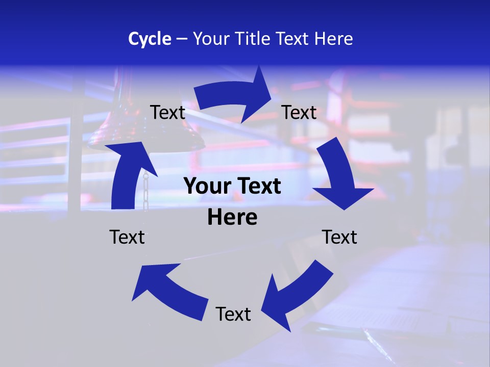Nobody Competition Abstraction PowerPoint Template