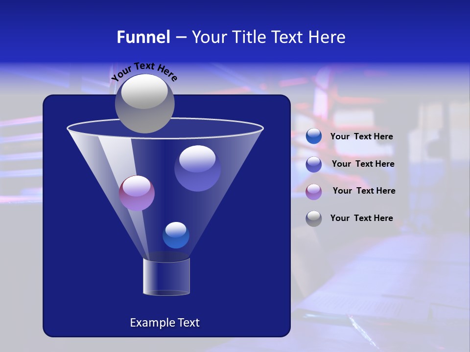 Nobody Competition Abstraction PowerPoint Template